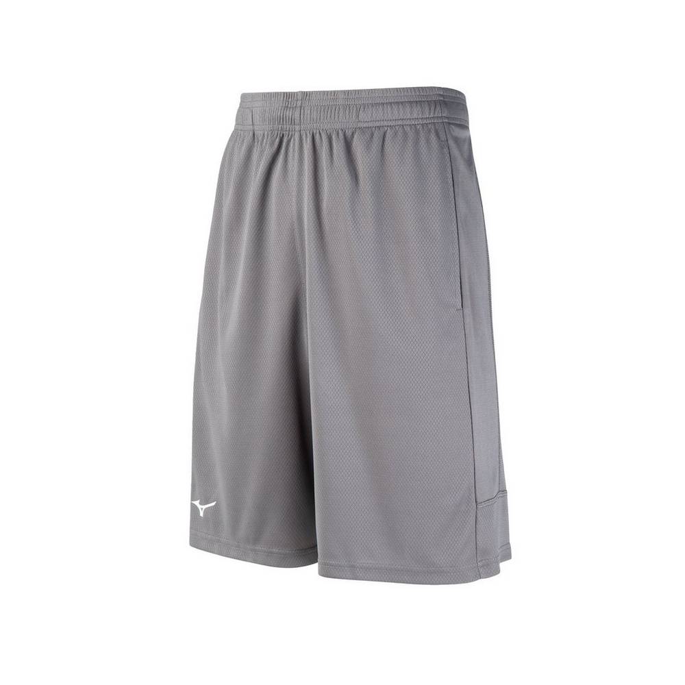 Pantaloncini Mizuno Training Foray Uomo - Grigie - 28673-DSEU